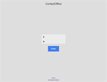 Tablet Screenshot of net.contactoffice.com