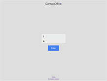 Tablet Screenshot of contactoffice.com