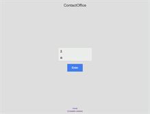 Tablet Screenshot of beta.contactoffice.com