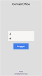Mobile Screenshot of nl.contactoffice.com