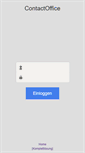 Mobile Screenshot of de.contactoffice.com